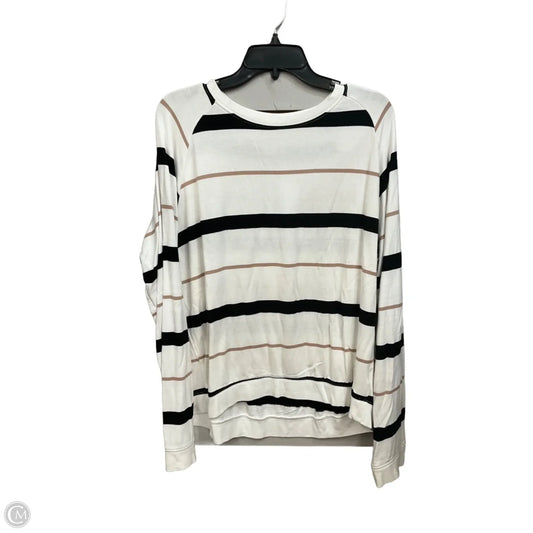 Top Long Sleeve Basic By Clothes Mentor In Multi-colored, Size: L