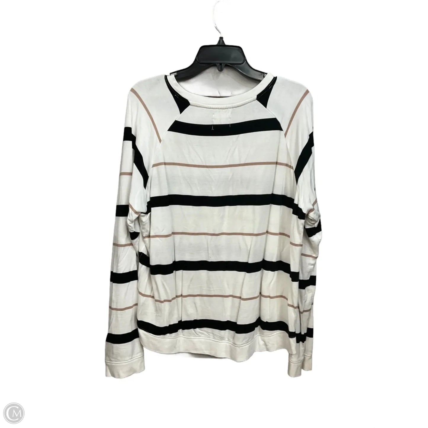 Top Long Sleeve Basic By Clothes Mentor In Multi-colored, Size: L