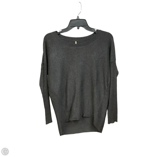 Top Long Sleeve Basic By Poof In Grey, Size: S