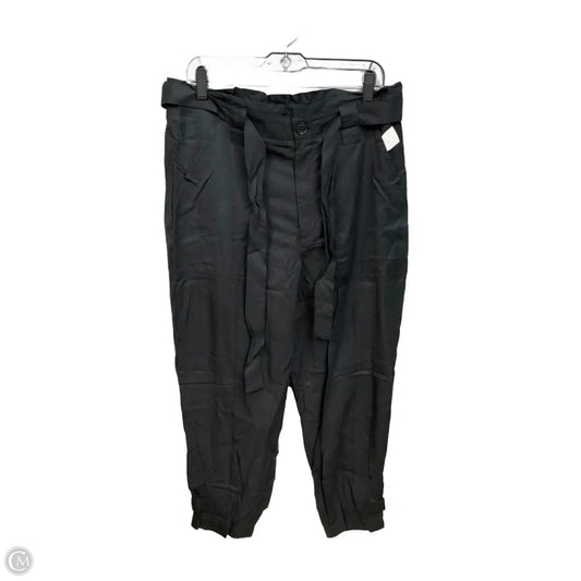 Pants Linen By Banana Republic In Black, Size: 14