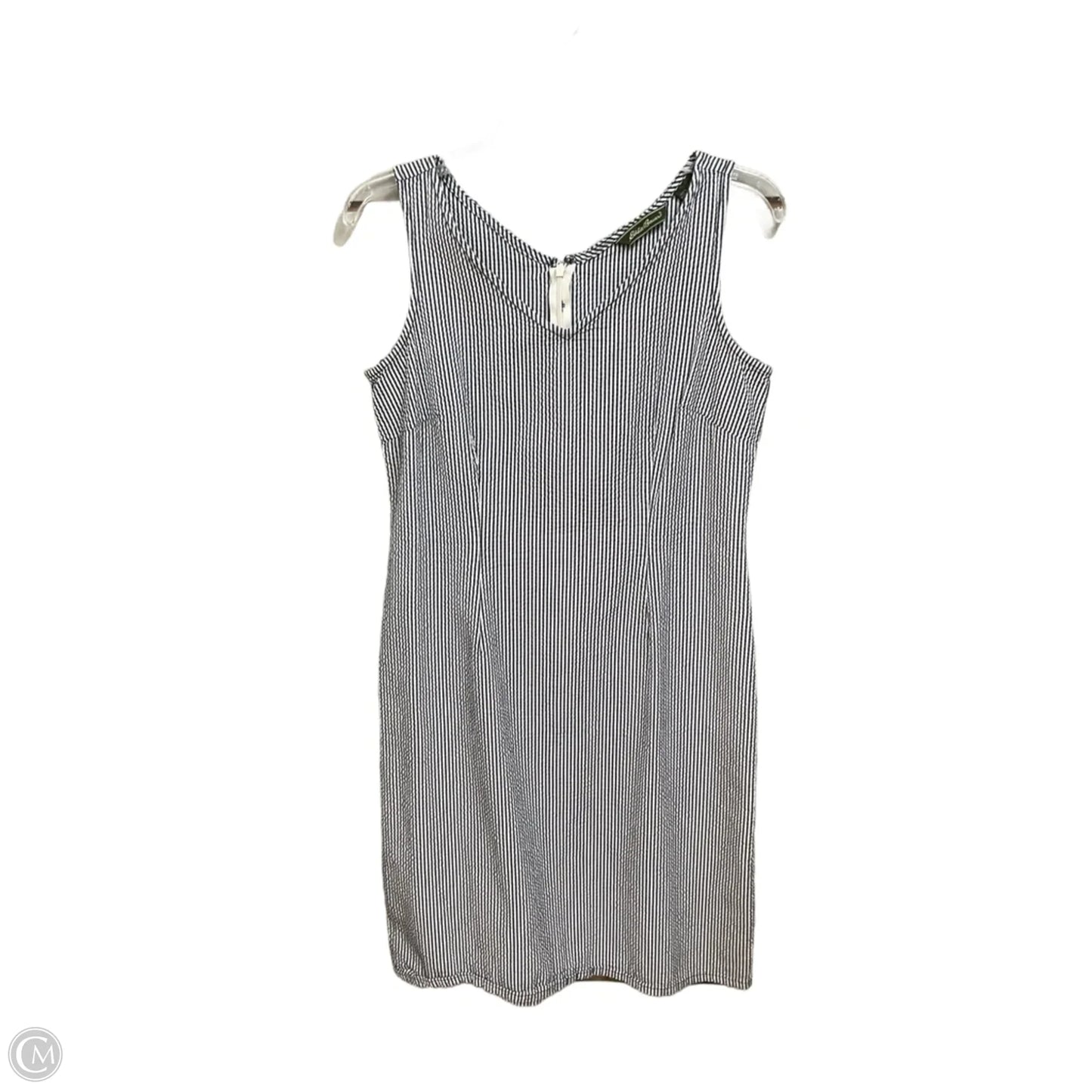 Dress Casual Short By Eddie Bauer In Striped Pattern, Size: M