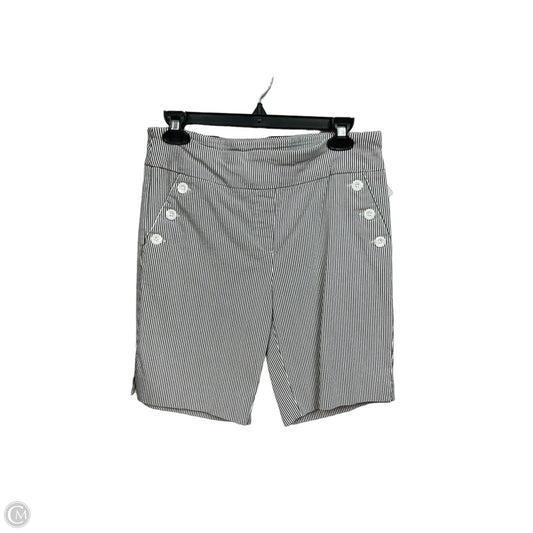 Shorts By Counterparts In Striped Pattern, Size: 8