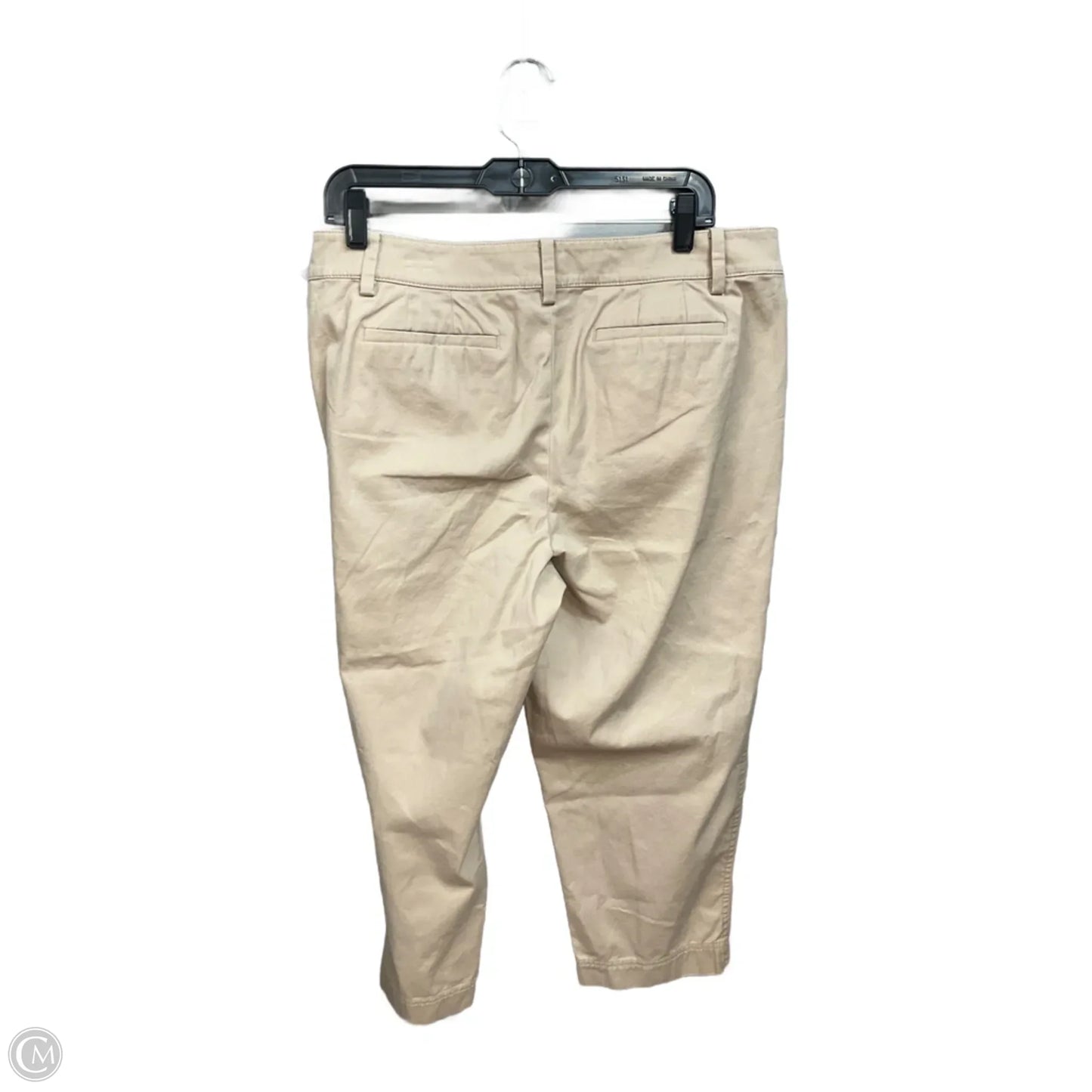 Pants Cropped By Talbots In Tan, Size: 16