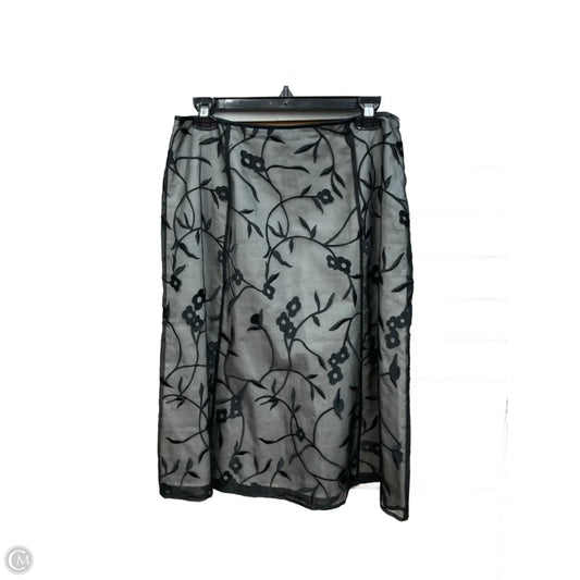 Skirt Midi By Talbots In Floral Print, Size: 10