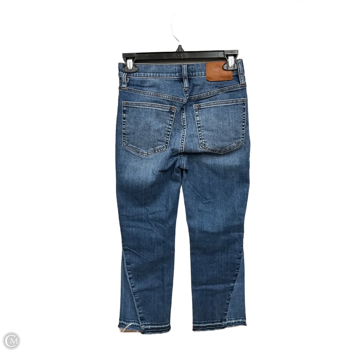 Jeans Straight By J. Crew In Blue Denim, Size: 2