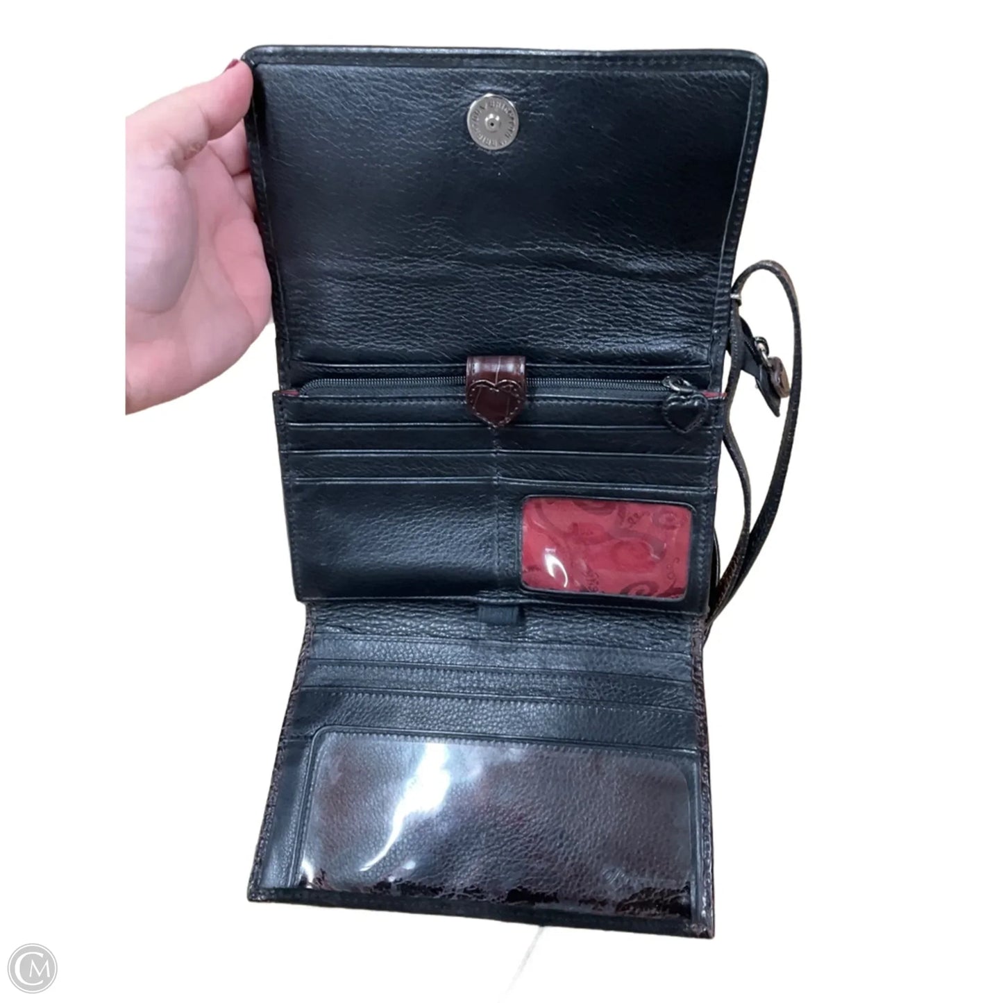 Crossbody Leather By Brighton, Size: Medium