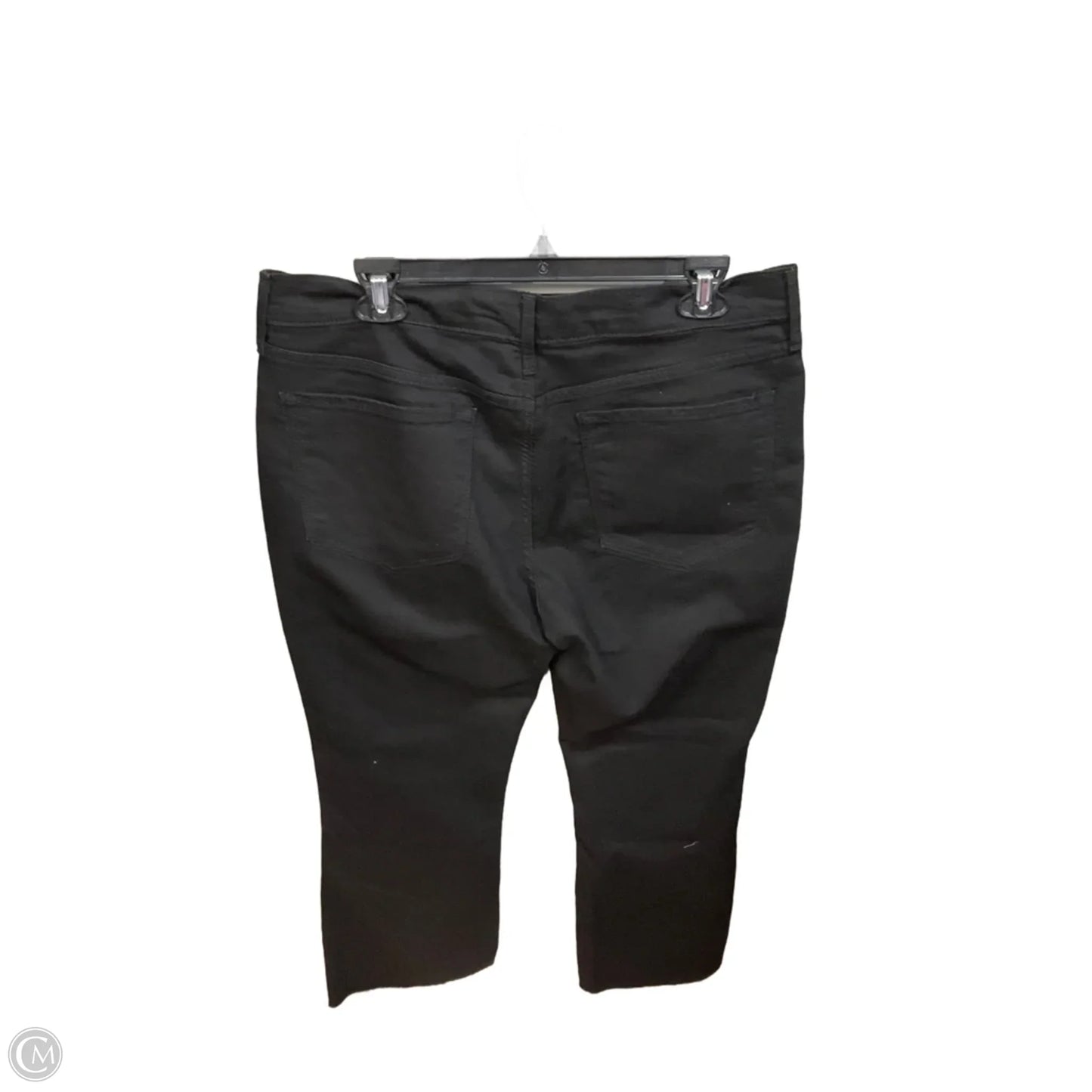 Jeans Flared By Old Navy In Black Denim, Size: 12