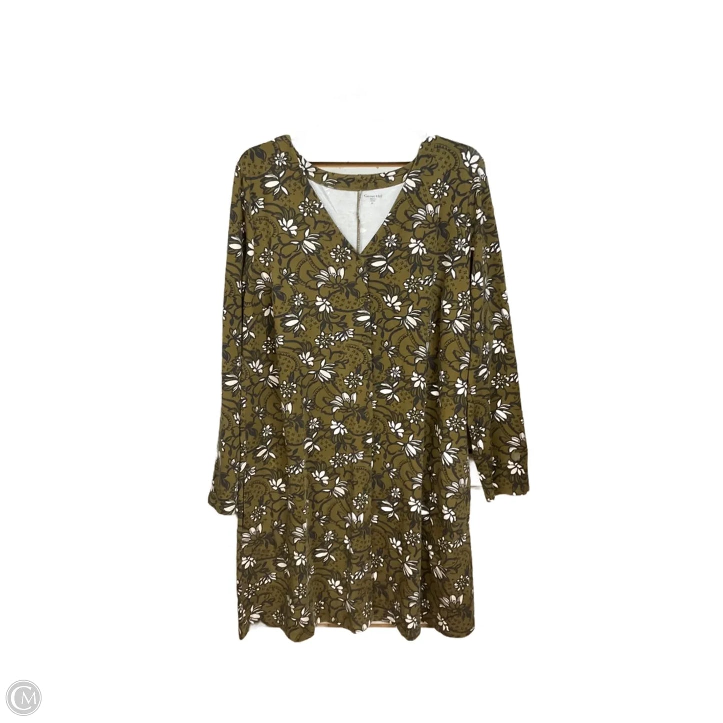 Dress Casual Short By Garnet Hill In Floral Print, Size: Xl