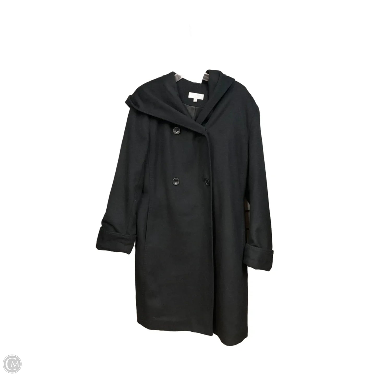 Coat Peacoat By Calvin Klein In Beige, Size: M