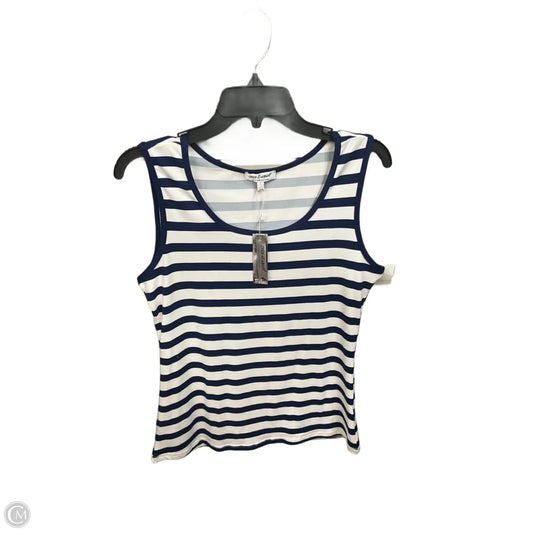 Top Sleeveless By Clothes Mentor In Striped Pattern, Size: L