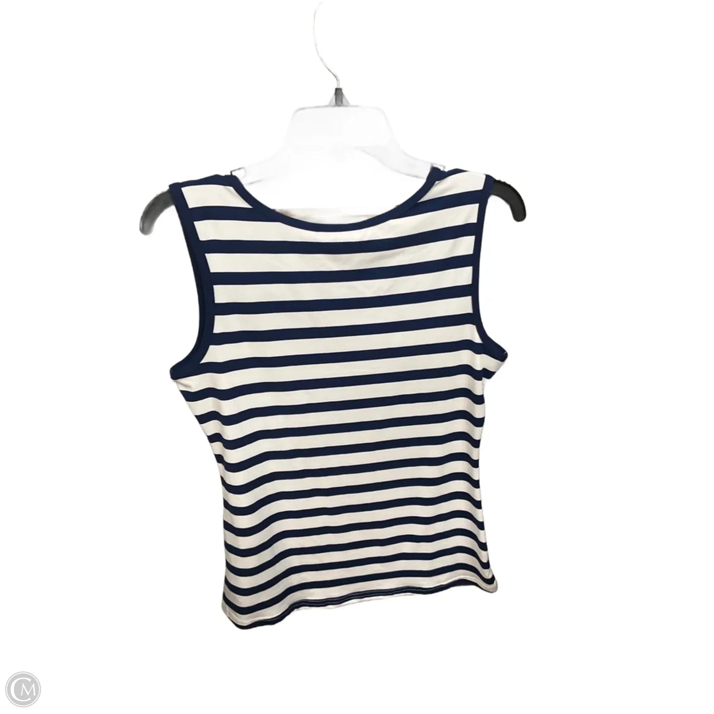 Top Sleeveless By Clothes Mentor In Striped Pattern, Size: L