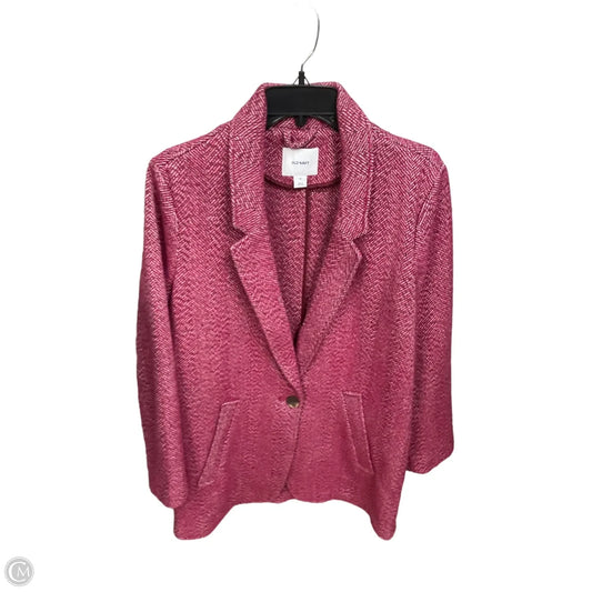 Coat Other By Old Navy In Grey & Pink, Size: M