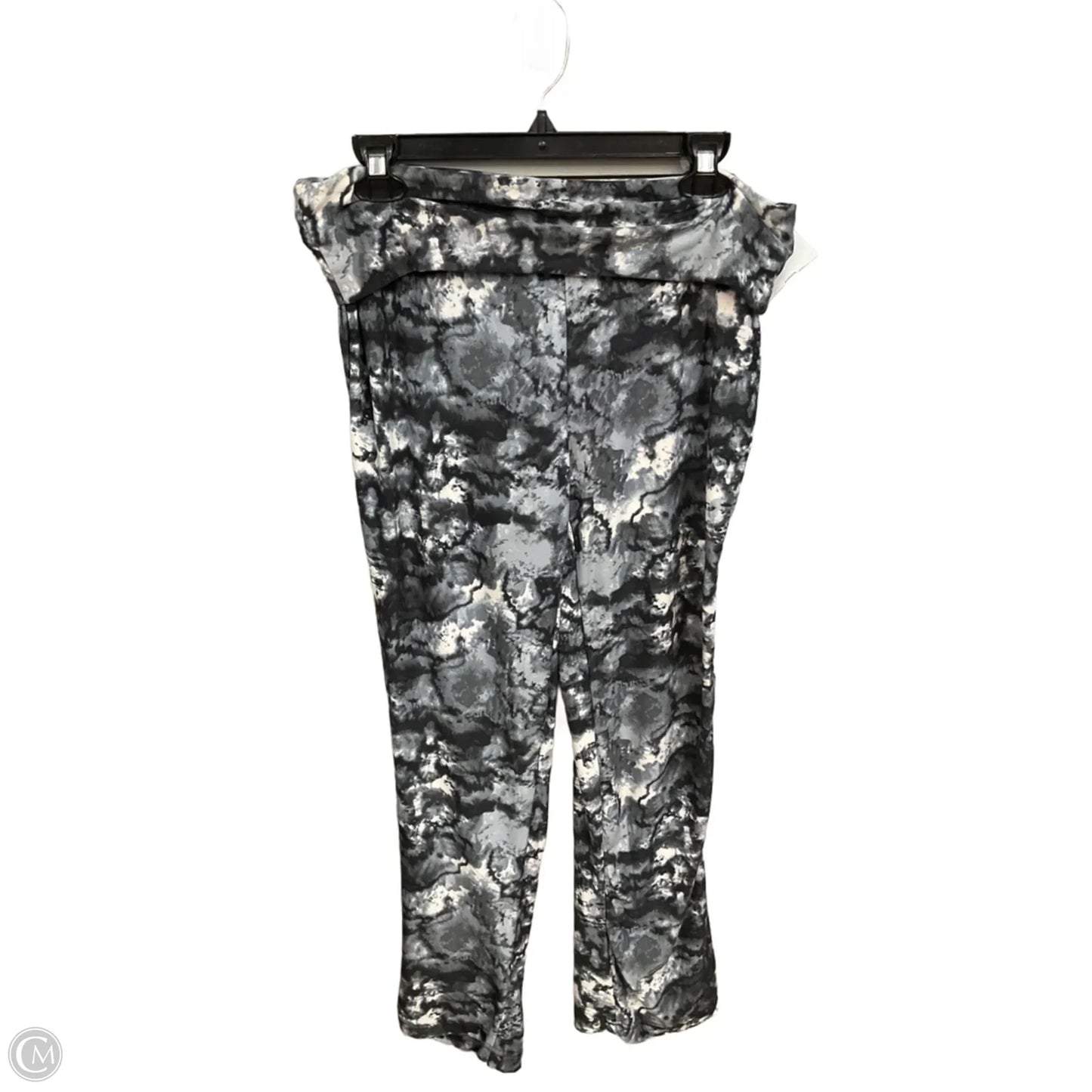 Pants Lounge By Bobbie Brooks In Tie Dye Print, Size: 12