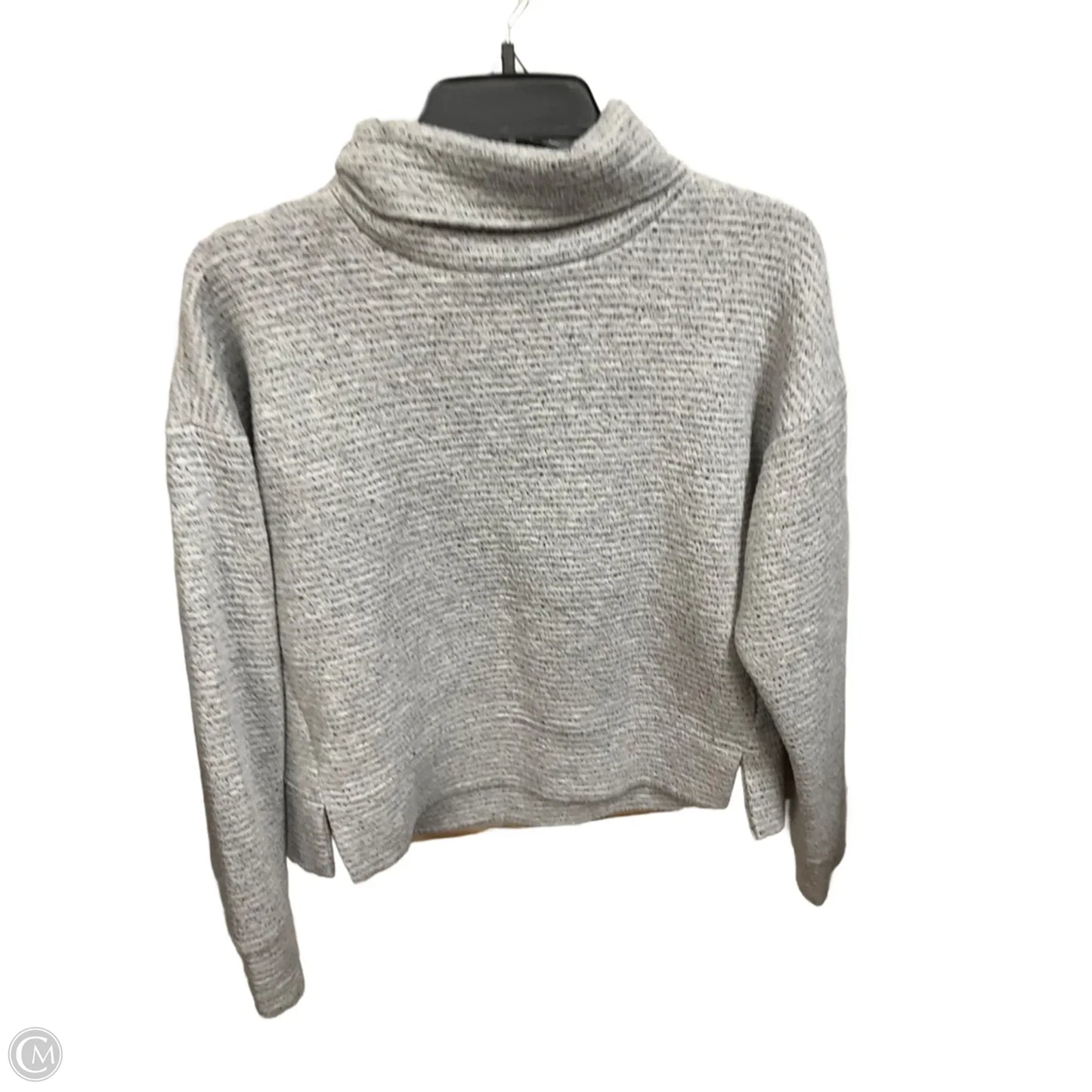Athletic Top Long Sleeve Collar By Calia In Grey, Size: S