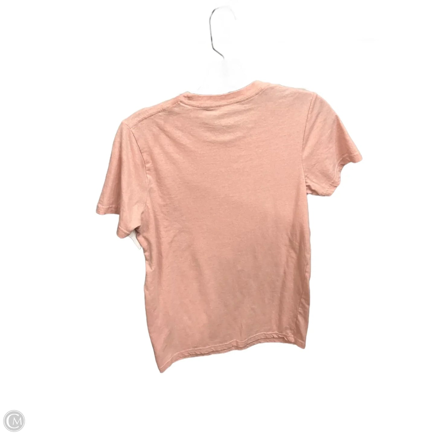 Top Short Sleeve Basic By Clothes Mentor In Pink, Size: S