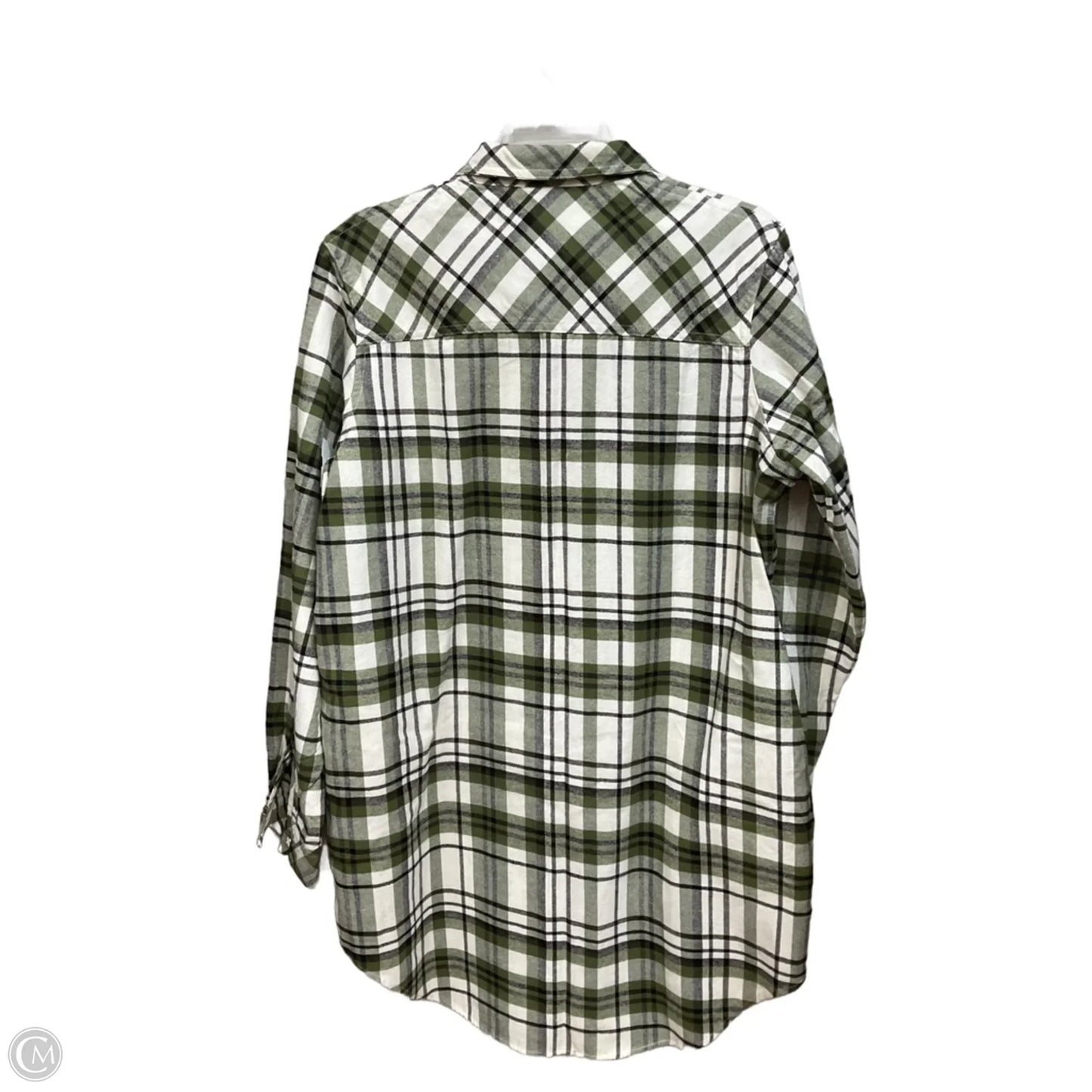 Dress Casual Short By Hue In Plaid Pattern, Size: M