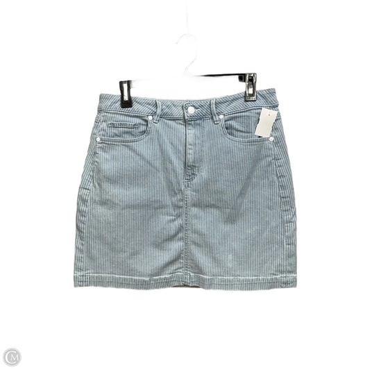 Skirt Mini & Short By Loft In Blue Denim, Size: 6