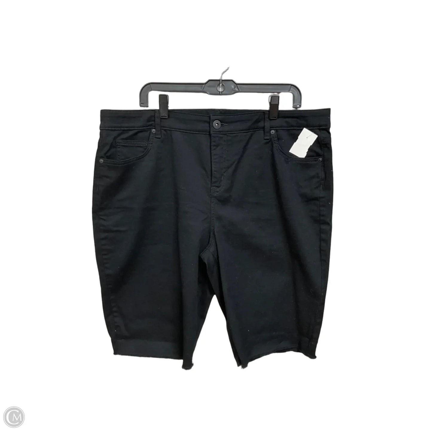 Shorts By Style And Company In Black, Size: 18