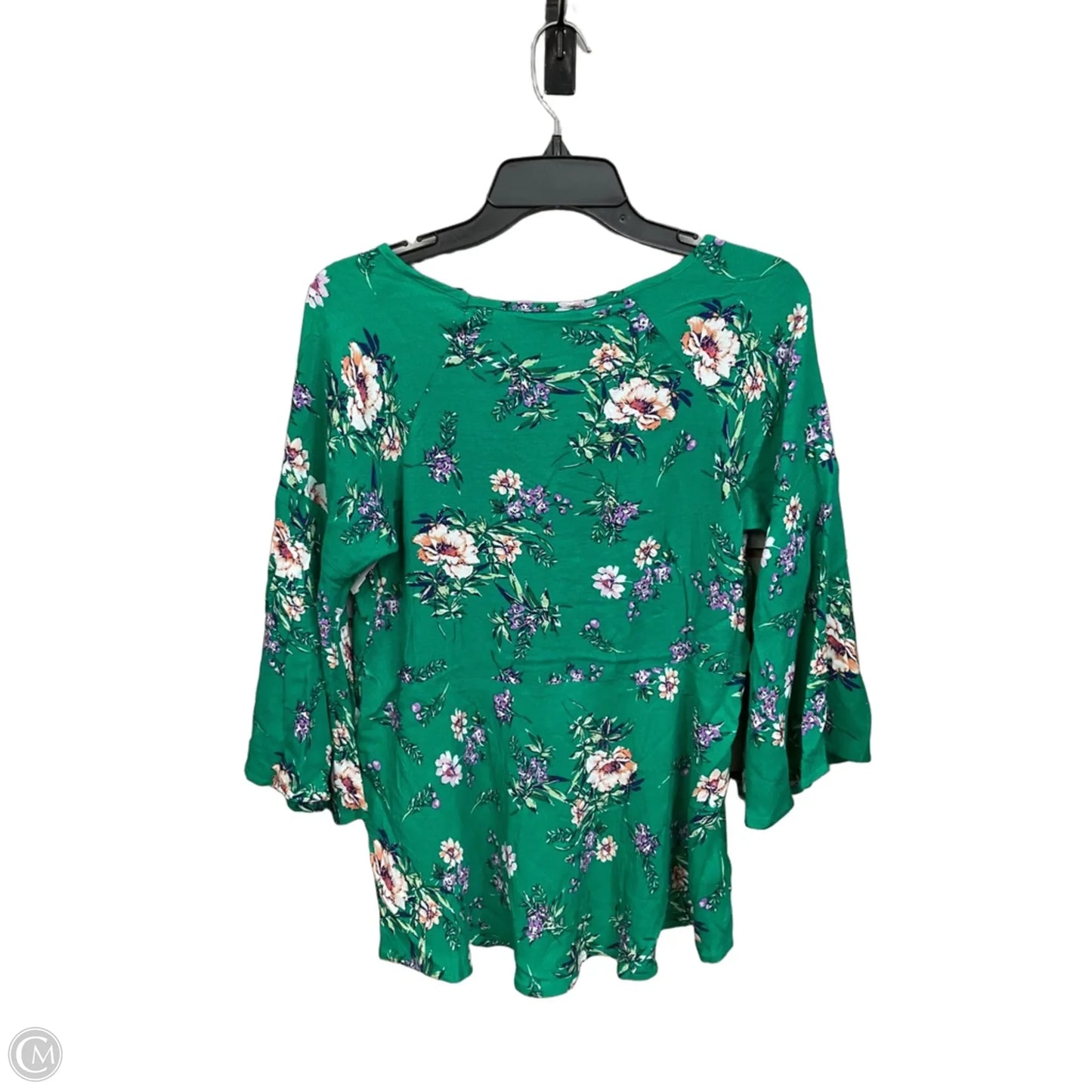 Top 3/4 Sleeve By Rachel Zoe In Floral Print, Size: S