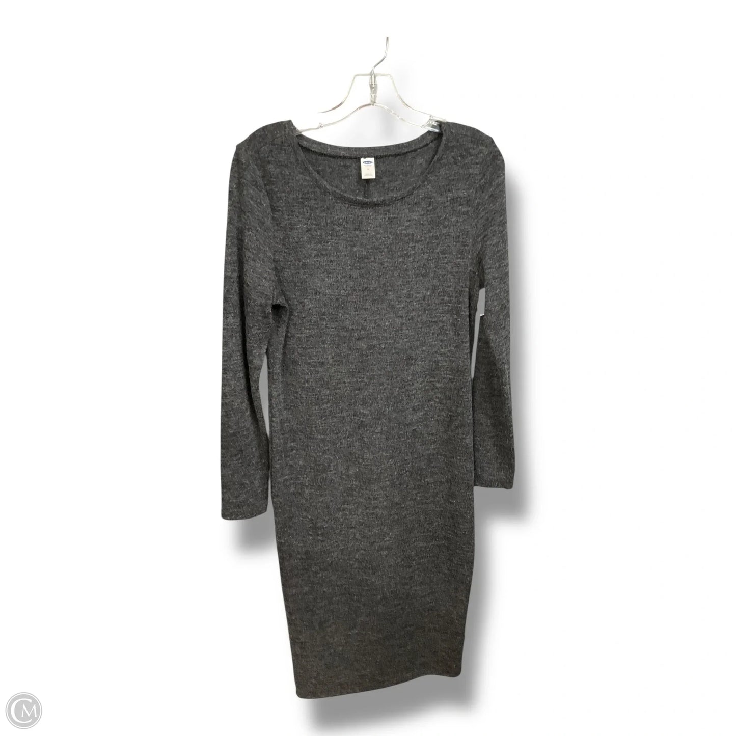 Dress Casual Maxi By Old Navy In Grey, Size: M