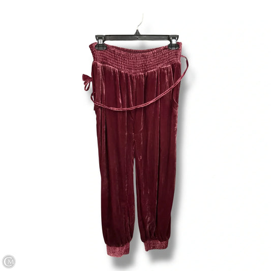 Pants Lounge By Anthropologie In Mauve, Size: M