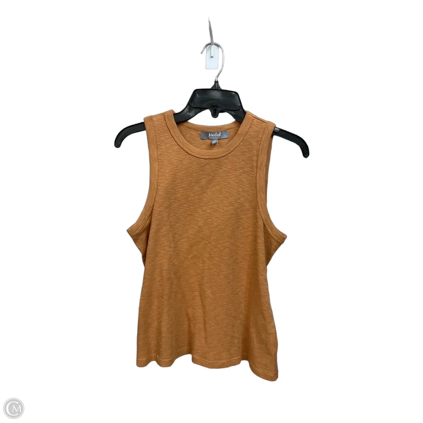 Top Sleeveless Basic By Marled In Tan, Size: L