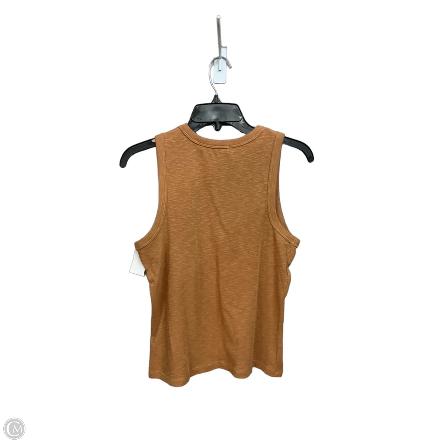 Top Sleeveless Basic By Marled In Tan, Size: L
