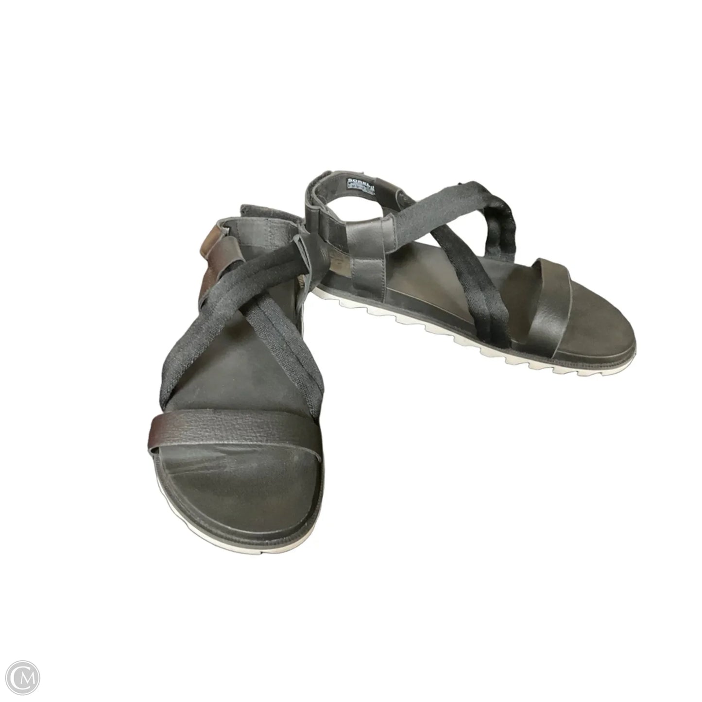 Sandals Flats By Sorel In Black, Size: 8.5