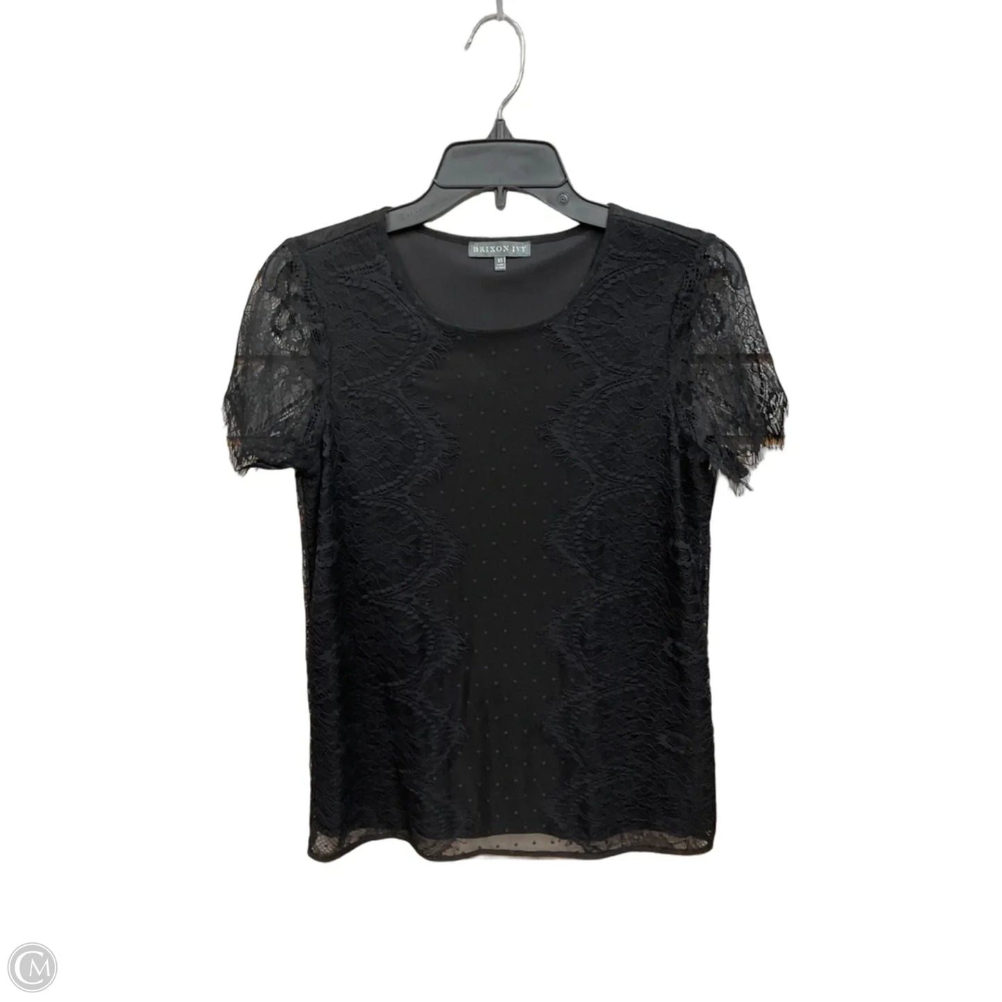 Top Short Sleeve By Brixon Ivy In Black, Size: Xs