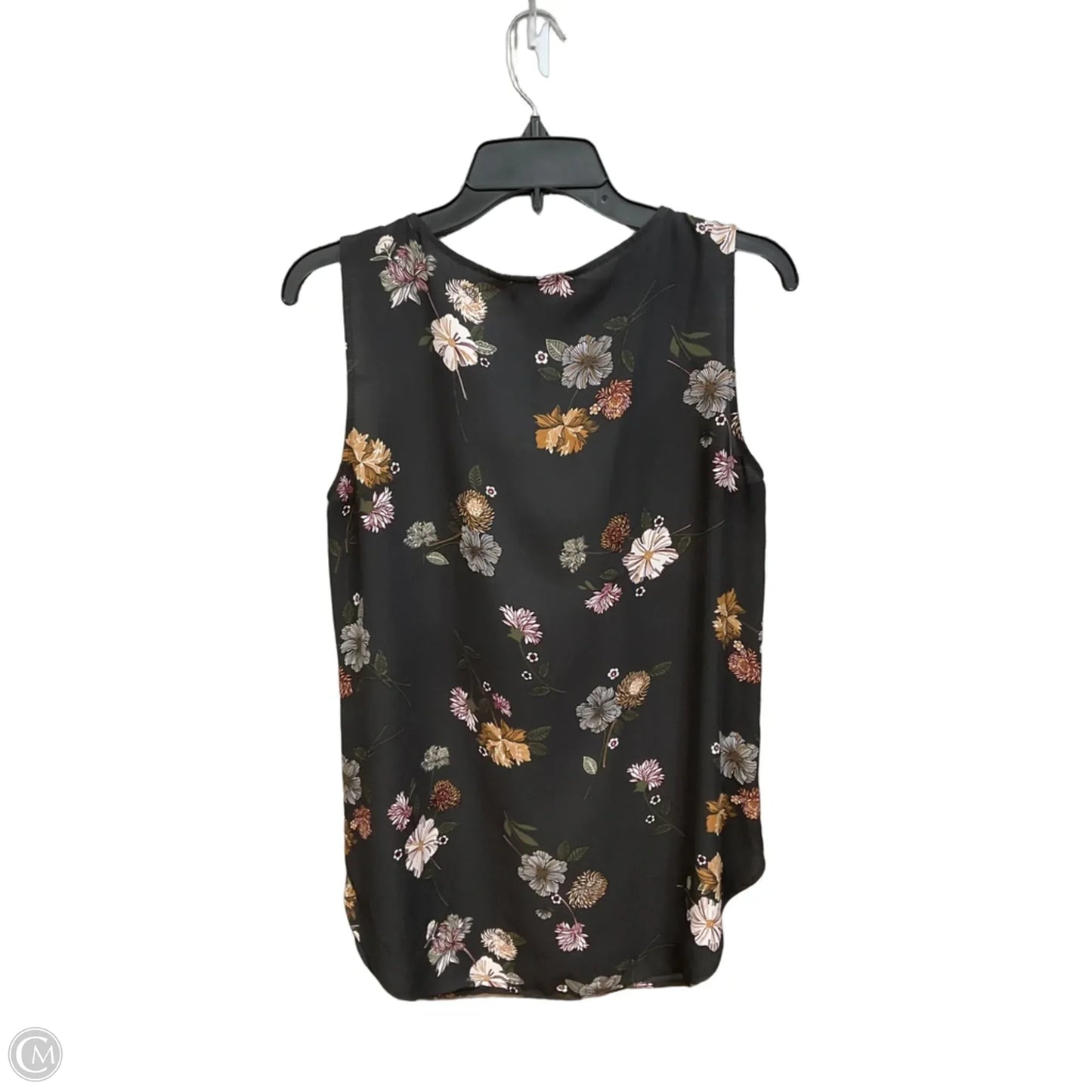 Top Sleeveless By Loft In Floral Print, Size: S