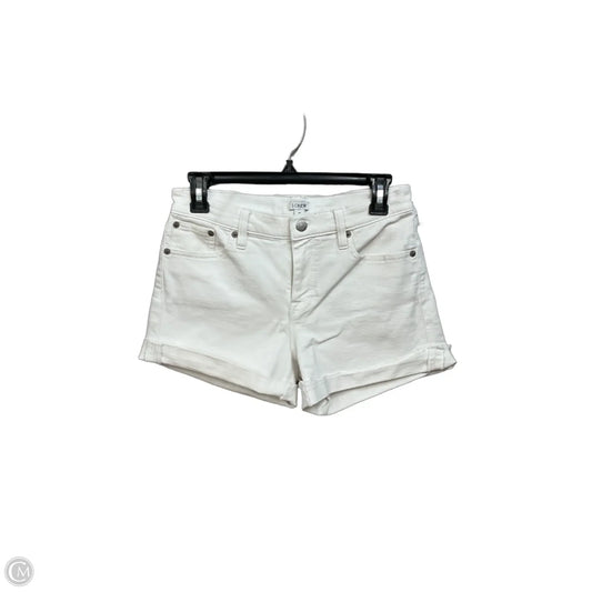 Shorts By J. Crew In White Denim, Size: 0