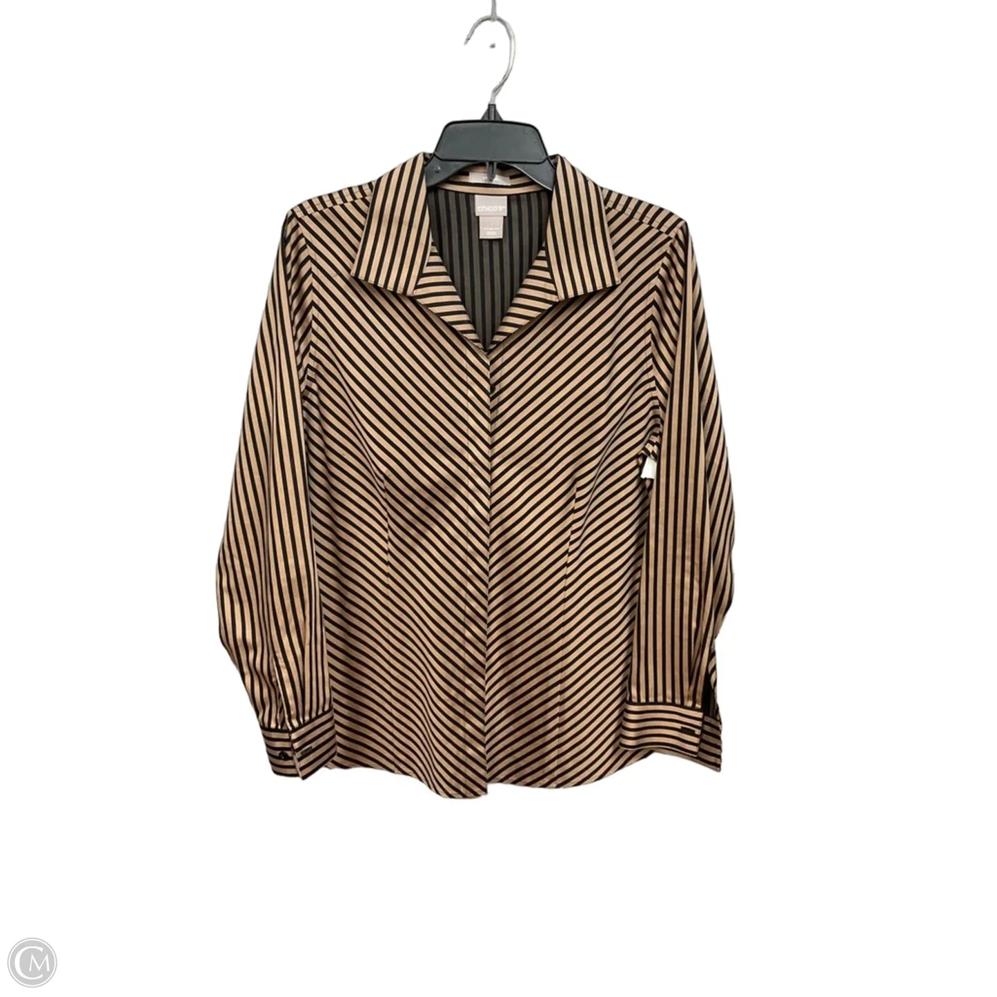 Cardigan By Chicos In Peach, Size: S