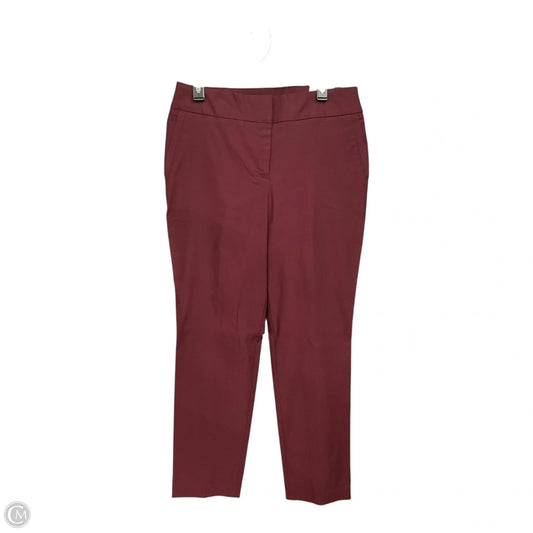 Pants Dress By Worthington In Maroon, Size: 12
