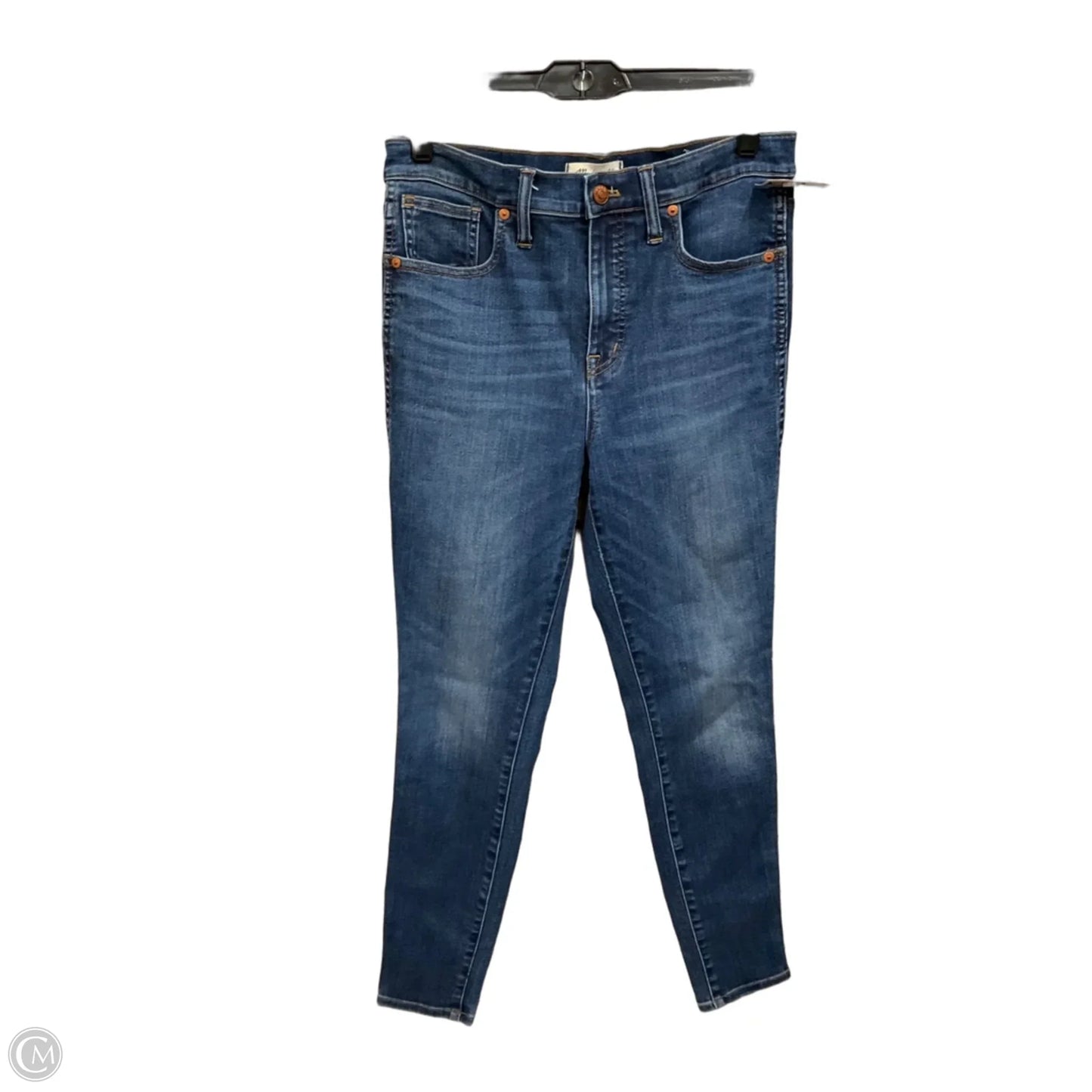 Jeans Skinny By Madewell In Blue, Size: 6