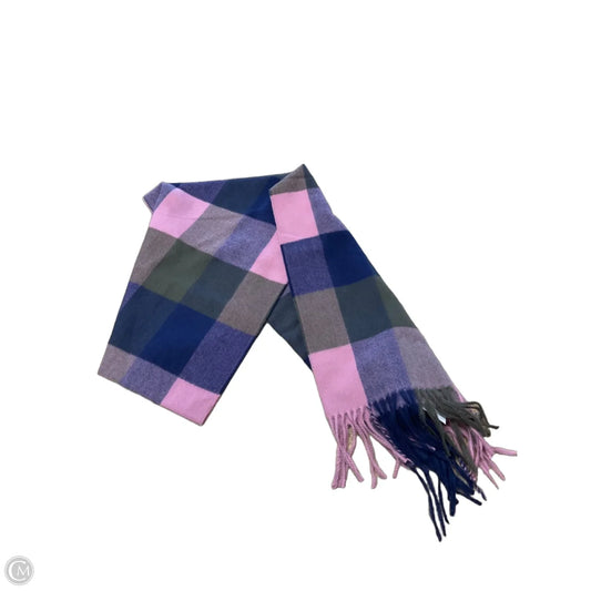 Scarf Winter By Clothes Mentor In Plaid Pattern