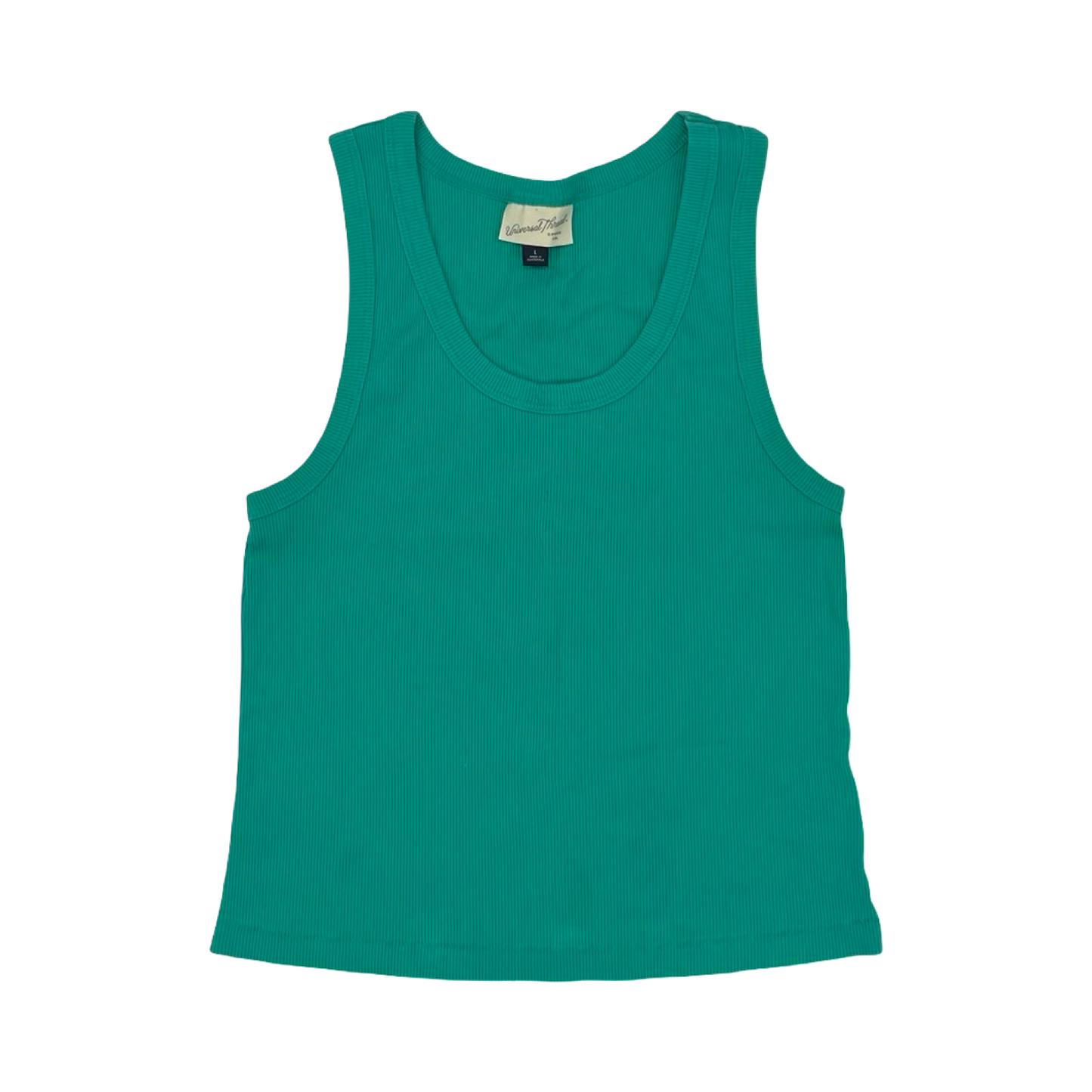 Tank Top By Universal Thread In Green, Size:L