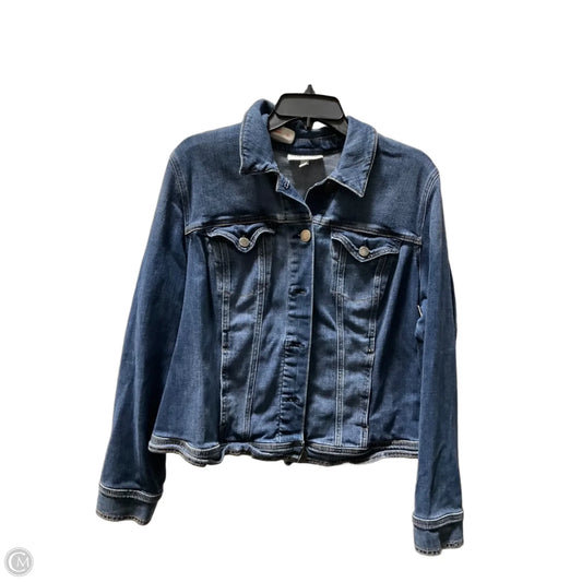 Jacket Denim By Lane Bryant In Blue Denim, Size: 1x