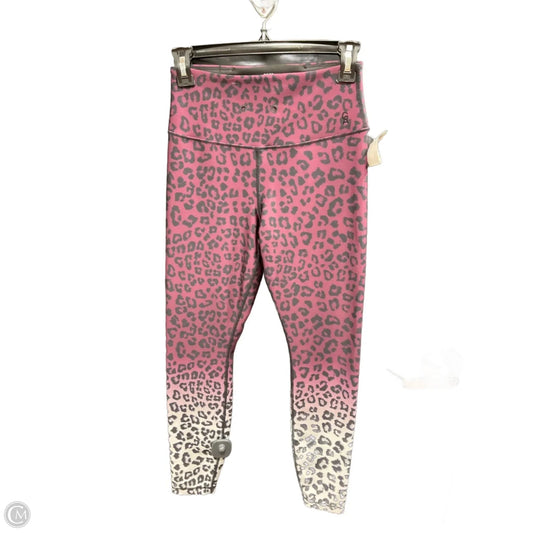 Athletic Leggings By Good American In Animal Print, Size: S