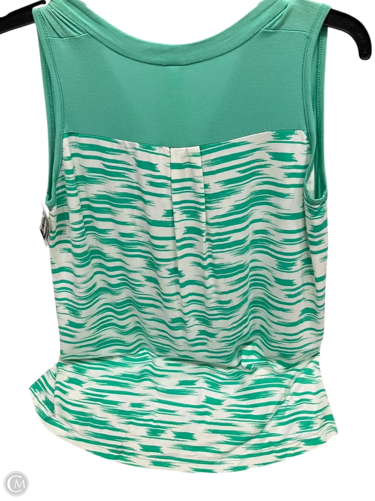Top Sleeveless Basic By Clothes Mentor In Green, Size: S