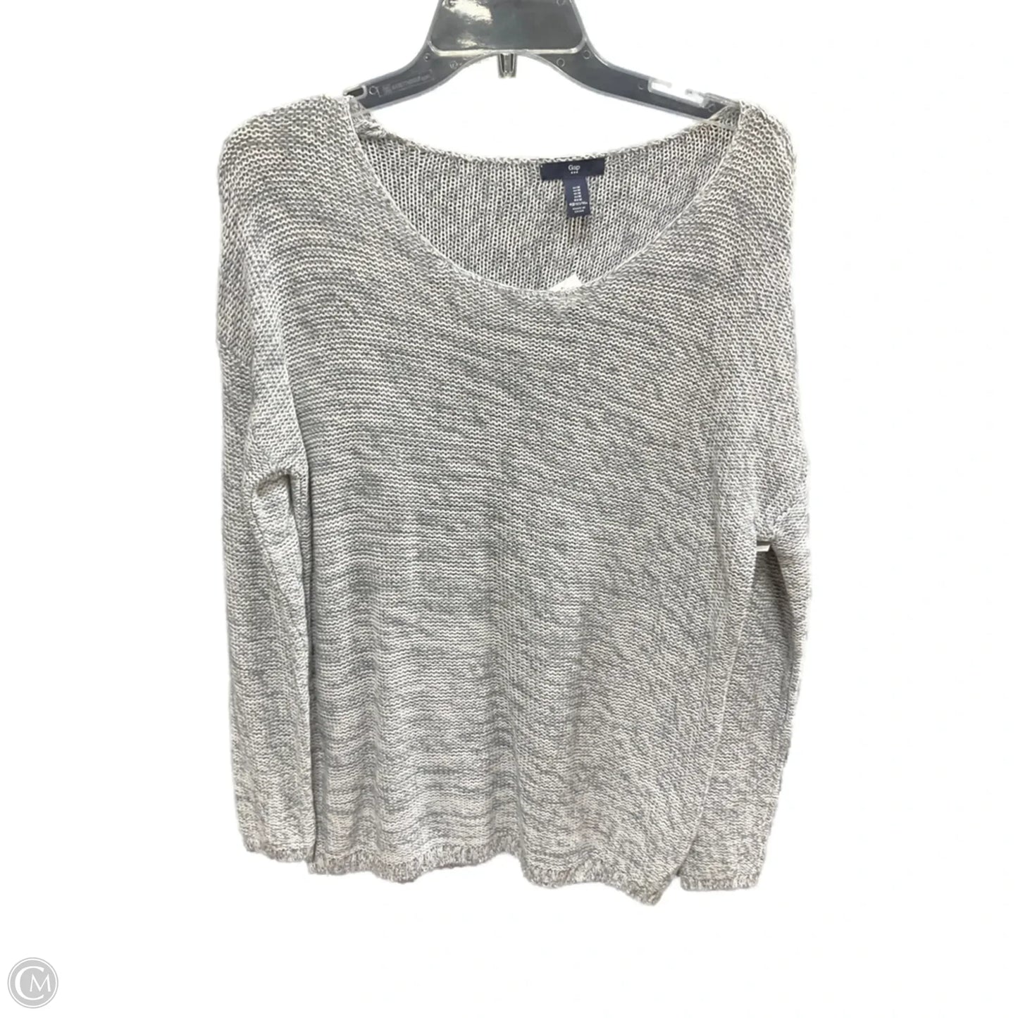 Sweater By Gap In Grey, Size: M