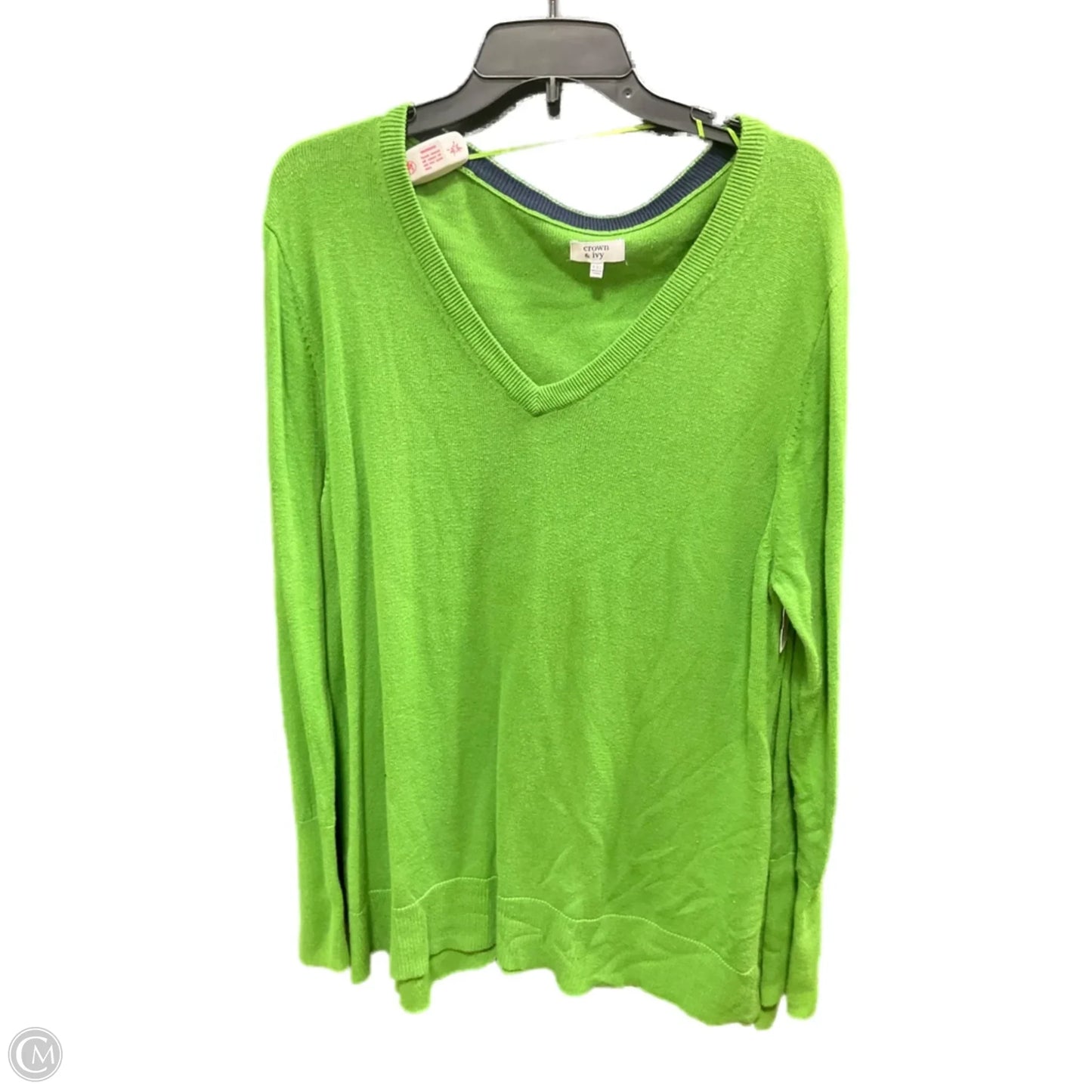 Sweater By Crown And Ivy In Green, Size: Xxl