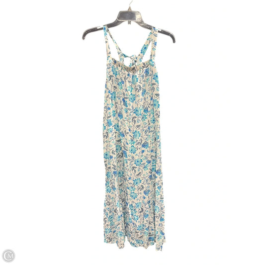Dress Casual Maxi By Old Navy In Blue & White, Size: Xl