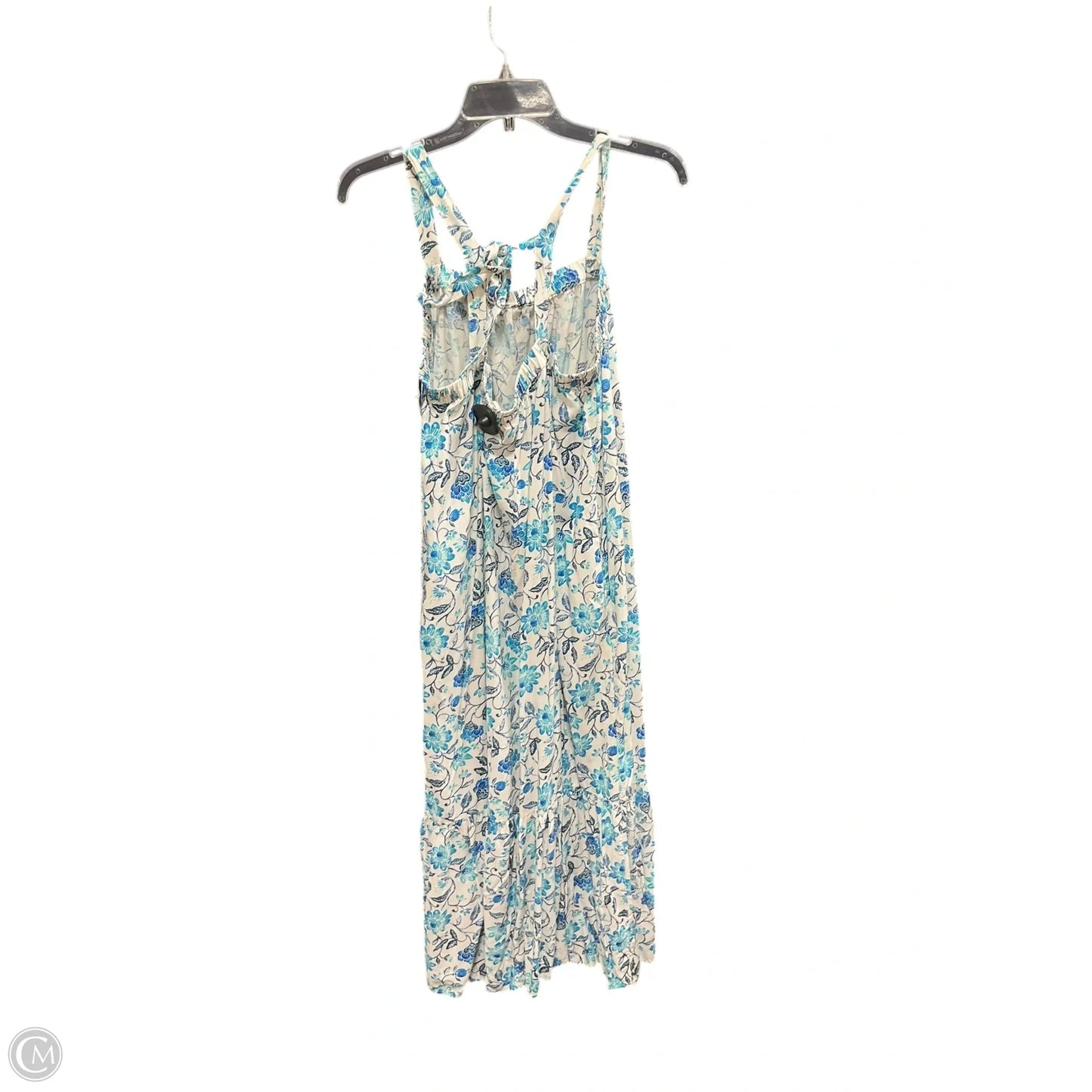 Dress Casual Maxi By Old Navy In Blue & White, Size: Xl