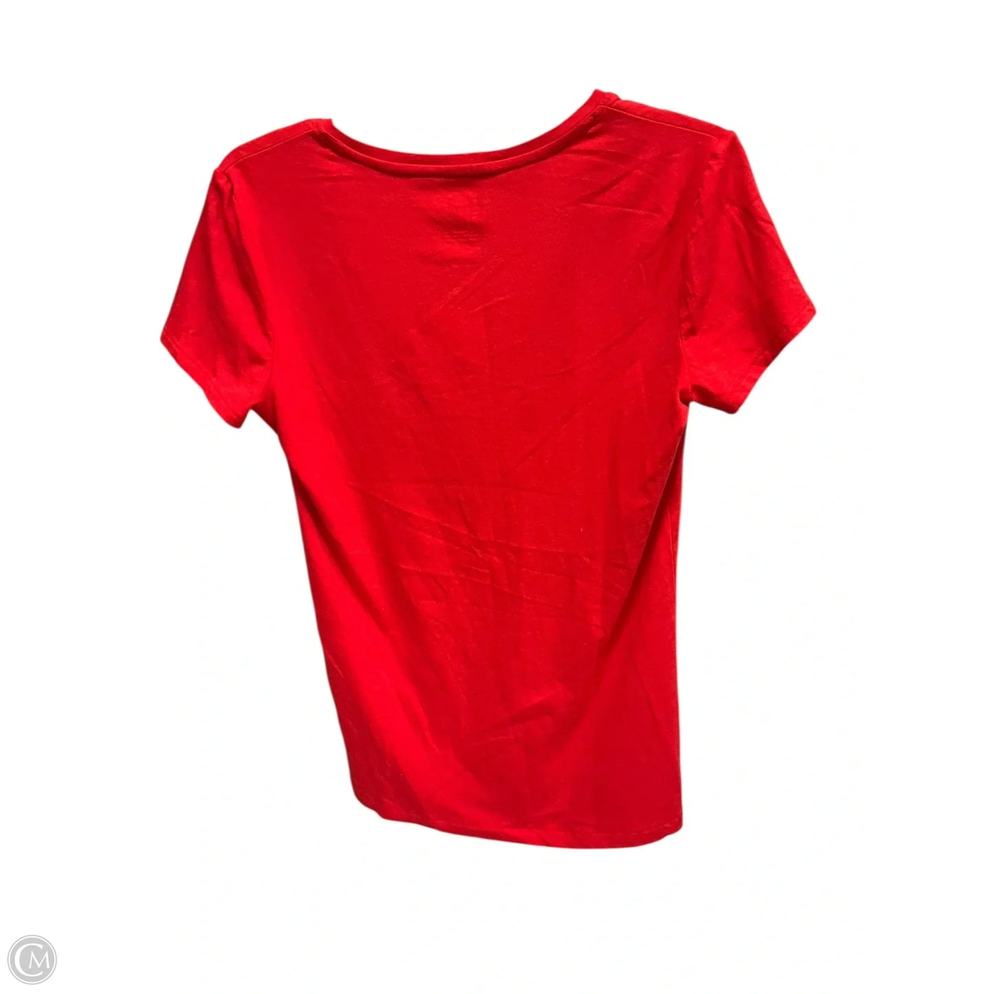 Top Short Sleeve Basic By Banana Republic In Red, Size: Sp
