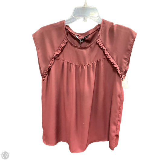 Top Sleeveless By Rachel Zoe In Red, Size: S