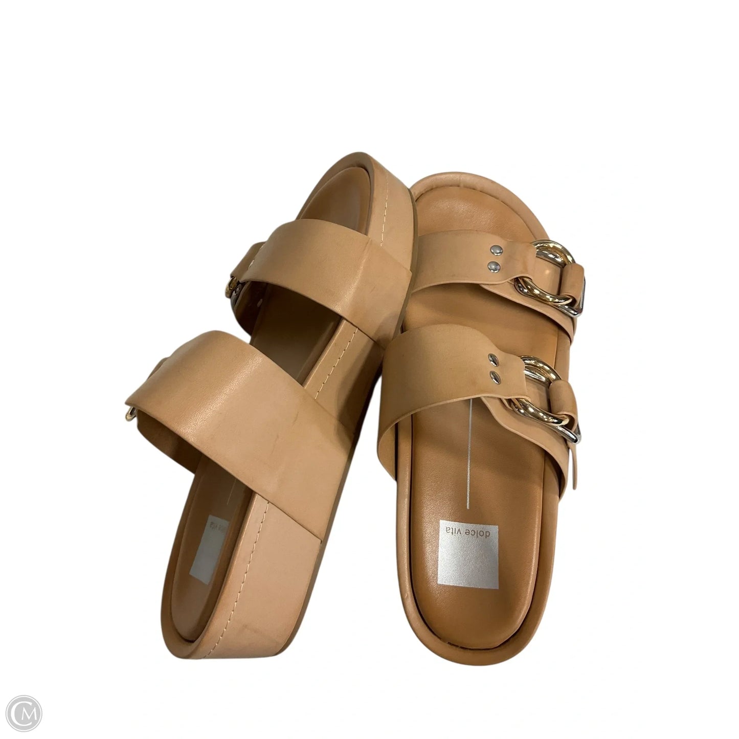 Sandals Flats By Dolce Vita In Beige, Size: 10