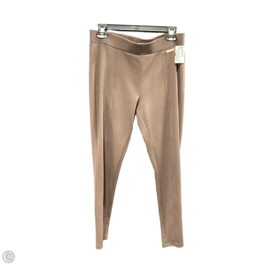Pants Leggings By Michael By Michael Kors In Brown, Size: M