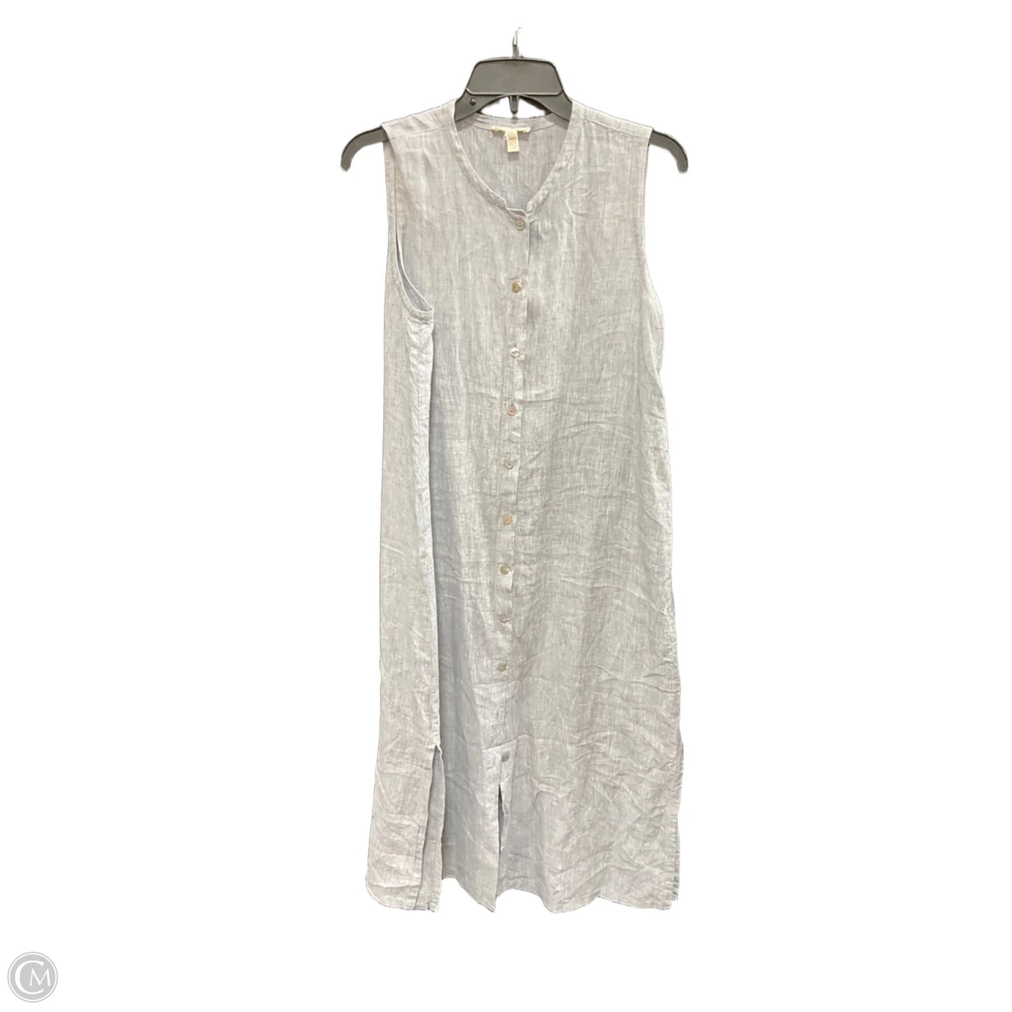 Dress Casual Midi By Eileen Fisher In Blue, Size: Sp