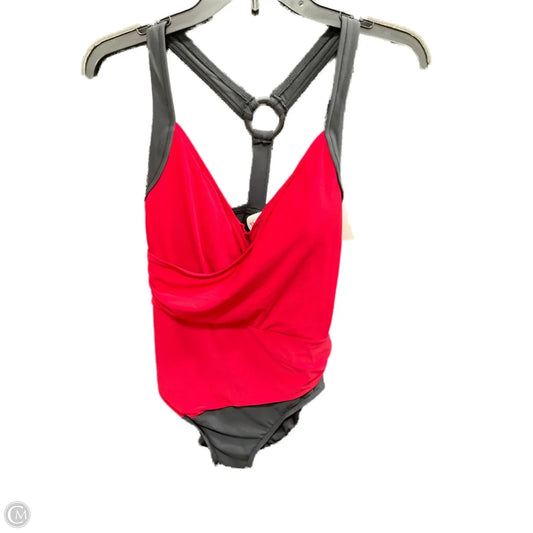 Swimsuit By Clothes Mentor In Black & Red, Size: M