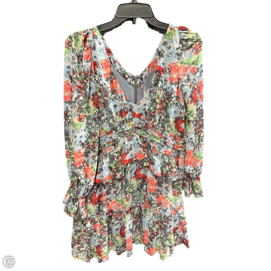 Dress Casual Short By Clothes Mentor In Floral Print, Size: 2